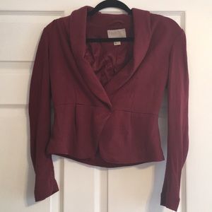 Super cute peplum fancy cardigan/ business top!!